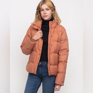 Patagonia Women's Silent Down Jacket - Orange (Century Pink)